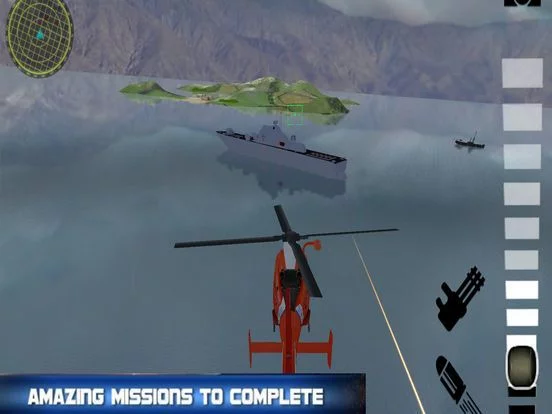 Изображение игры: Heli Gunship Mission