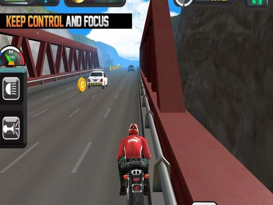 Изображение игры: Highway Moto Bike Rider