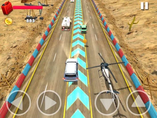 Изображение игры: Police Helicopter Racing Simulator Pro 2017