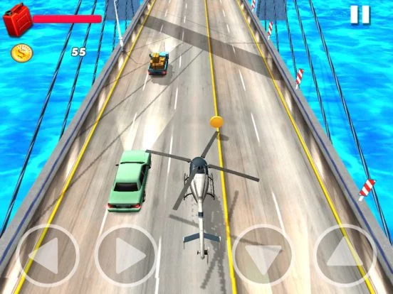 Изображение игры: Police Helicopter Racing Simulator Pro 2017