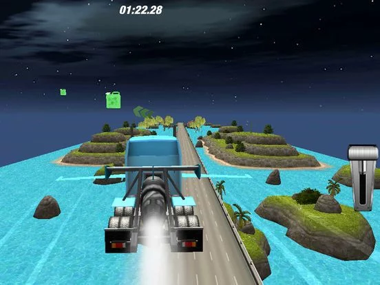 Изображение игры: Traffic Driving In Sky: Real Truck Flying Simulation Game 3D