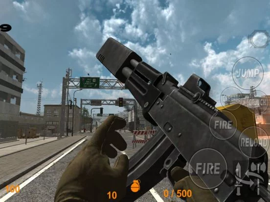 Изображение игры: Call of Modern Sniper Commando Game