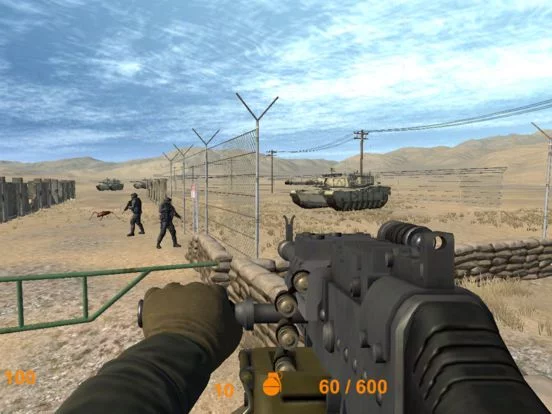 Изображение игры: Modern Commando Desert Combat Shooting Clash Game