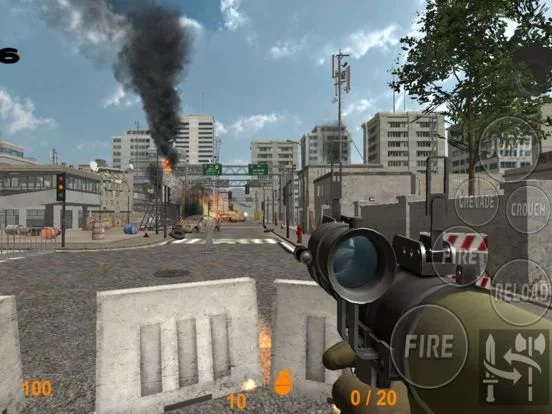 Изображение игры: Call of Modern Sniper Commando Game