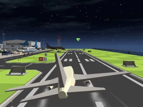 Изображение игры: AirPlane Fly Simulation
