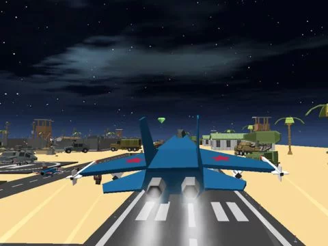 Изображение игры: AirPlane Fly Simulation