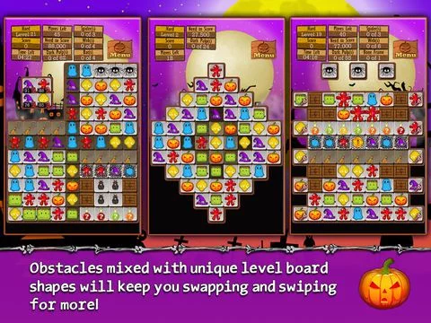 Изображение игры: Halloween Drops - Match three puzzle