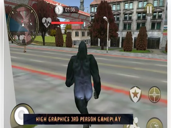 Изображение игры: Apes Fighting