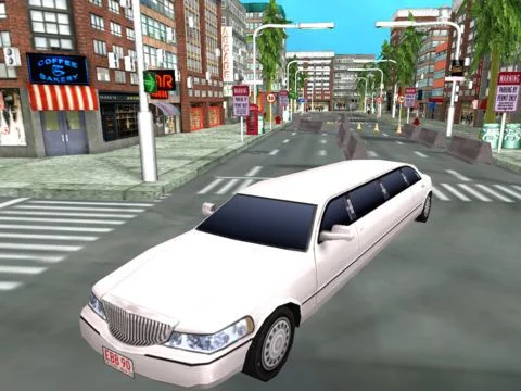Изображение игры: Real Limo Parking Simulator
