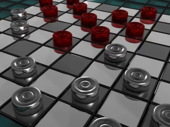 Изображение игры: 3D Checkers Game