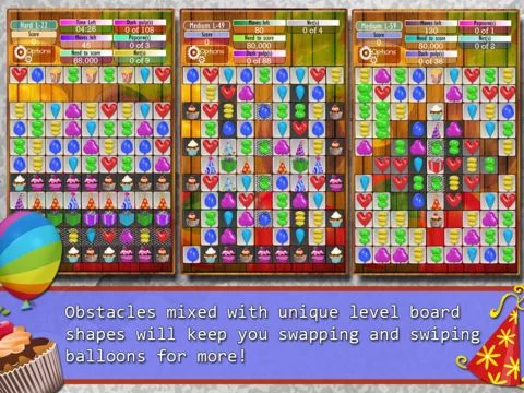 Изображение игры: Balloon Drops - Match three puzzle