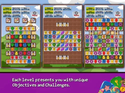 Изображение игры: Sugar Drops - Match three puzzle