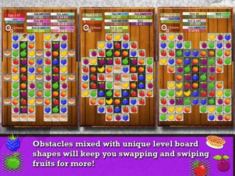 Изображение игры: FRUIT DROPS PART II - Match three puzzle