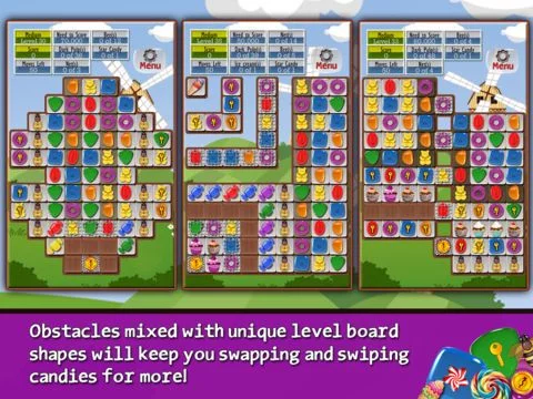 Изображение игры: Sugar Drops - Match three puzzle