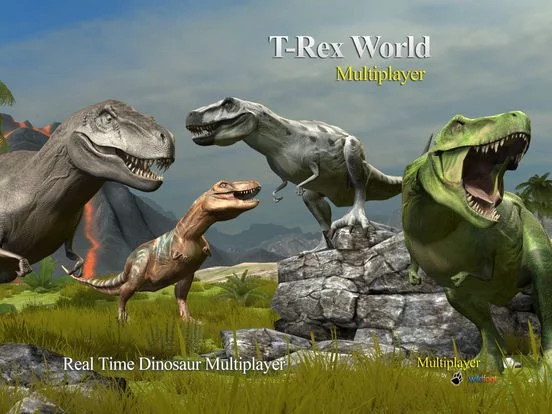 Изображение игры: T-Rex World Multiplayer