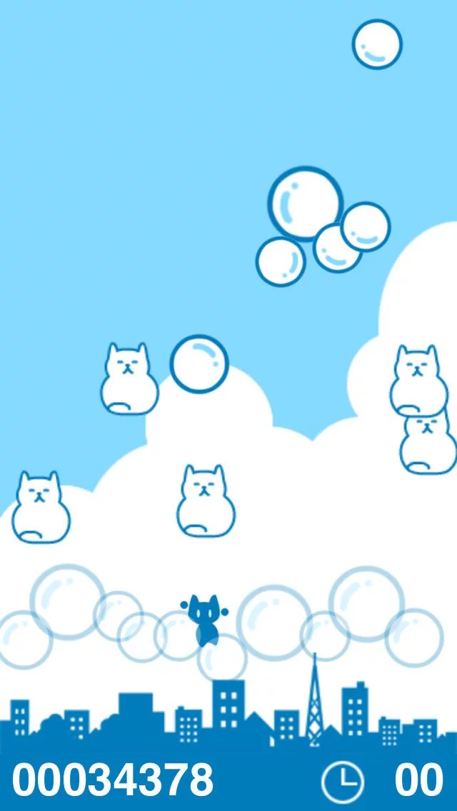 Изображение игры: NekoBubble