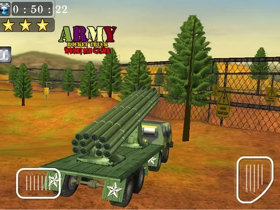 Изображение игры: Army Rocket Truck Mountain Climb
