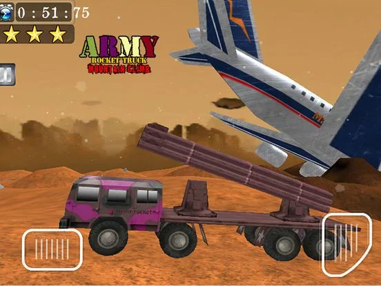 Изображение игры: Army Rocket Truck Mountain Climb