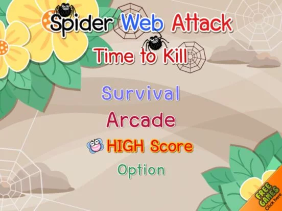 Изображение игры: Spider Web Attack Time To Kill