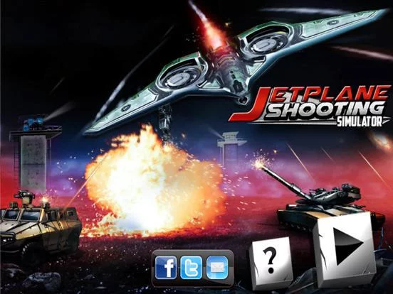 Изображение игры: Jet Plane Shooting Simulator