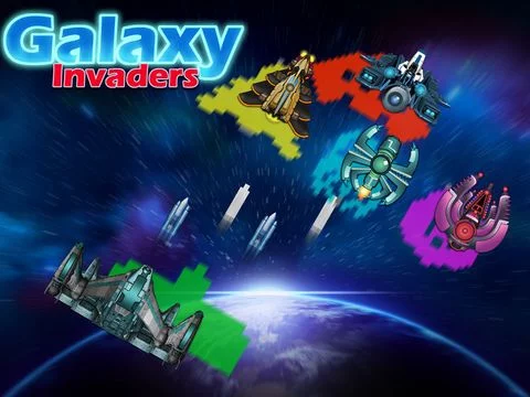 Изображение игры: Galaxy Invaders - Strike Force Alien Hit
