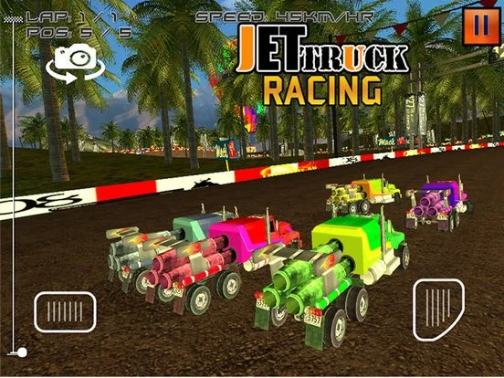 Изображение игры: Jet Truck Racing (3D Game)