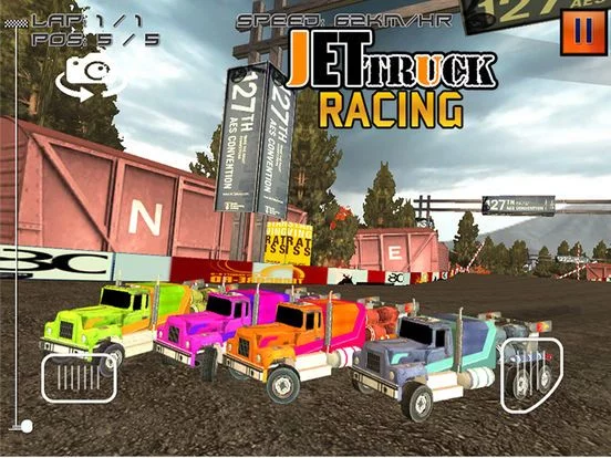 Изображение игры: Jet Truck Racing (3D Game)