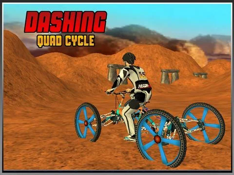 Изображение игры: Dashing Quad Cycle