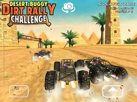 Изображение игры: Desert Buggy Dirt Rally Challenge - Free 4 wheel Monster Racing