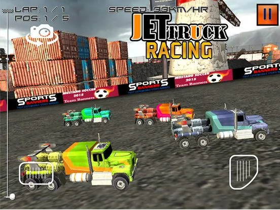 Изображение игры: Jet Truck Racing (3D Game)
