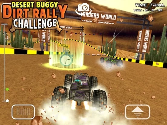 Изображение игры: Desert Buggy Dirt Rally Challenge - Free 4 wheel Monster Racing