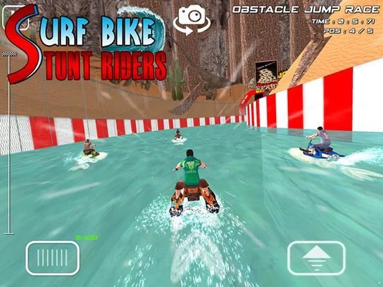 Изображение игры: Surf Bike Stunt Rider - Free Jet Ski Racing Games