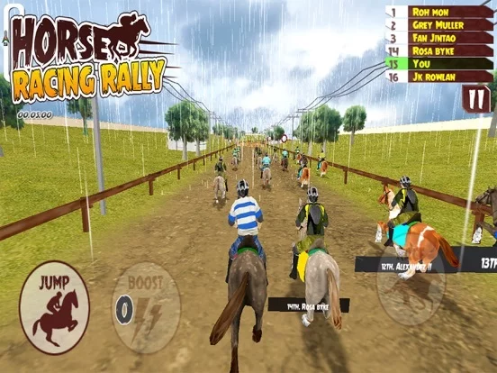 Изображение игры: Horse Riding Racing Rally