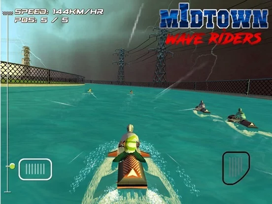 Изображение игры: MidTown Wave Riders - Free 3D Jet Ski Racing Game