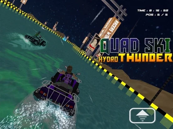 Изображение игры: Quad Ski Hydro Thunder - Free JetSki Racing Game