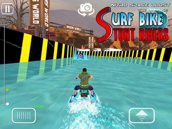 Изображение игры: Surf Bike Stunt Rider - Free Jet Ski Racing Games