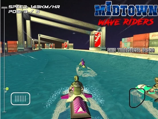 Изображение игры: MidTown Wave Riders - Free 3D Jet Ski Racing Game