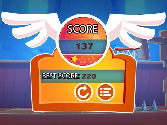 Изображение игры: Sky Dunk