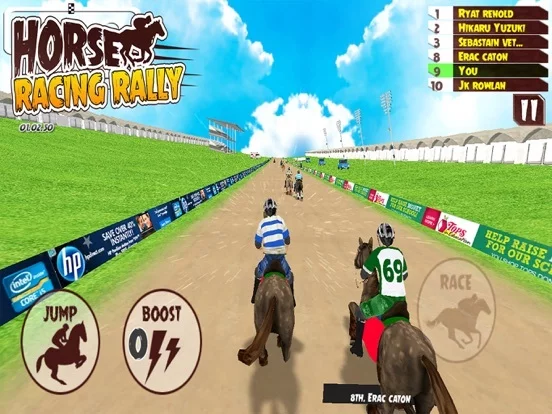 Изображение игры: Horse Riding Racing Rally