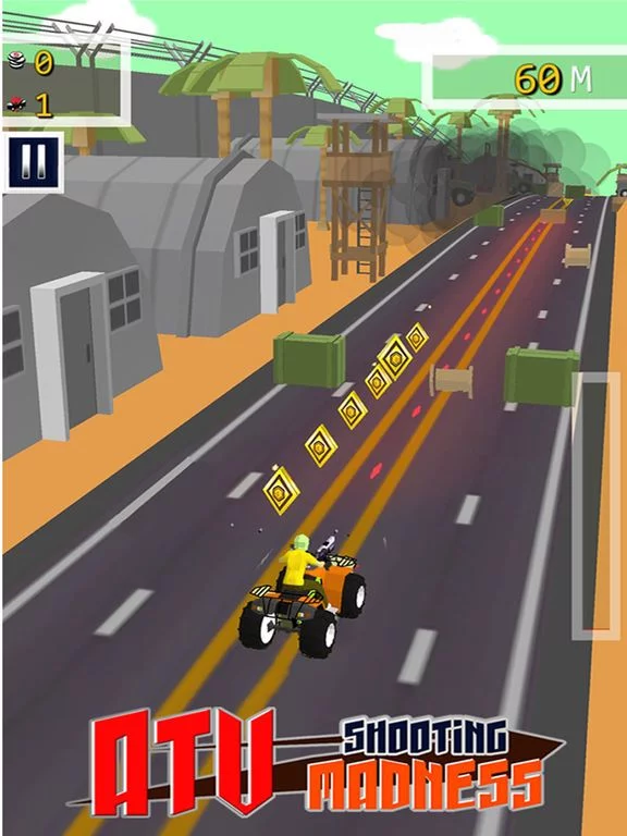 Изображение игры: ATV Shooting Madness - Free 3D Adventure Race Game