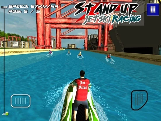 Изображение игры: STANDUP JET SKI RACING - Free JetSki Racing Game