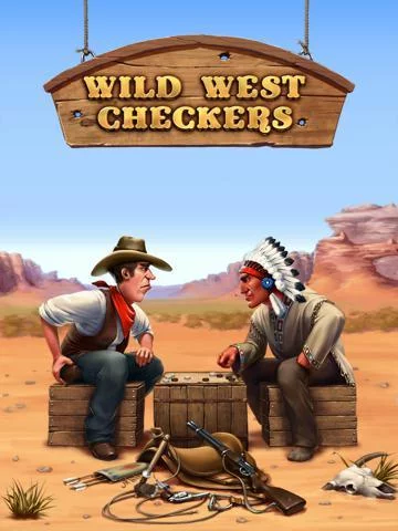 Изображение игры: Wild West Checkers free