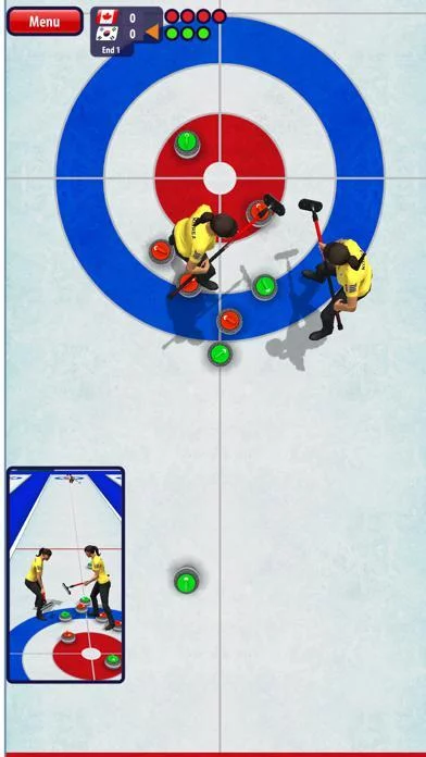 Изображение игры: Curling3D