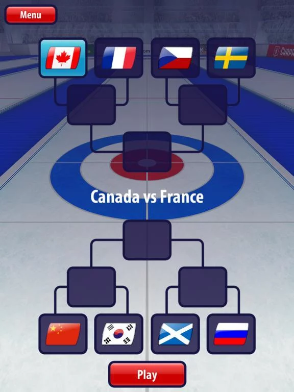Изображение игры: Curling3D HD