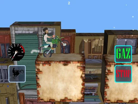 Изображение игры: Wheelie Motorcycle
