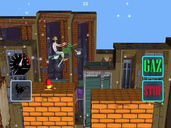 Изображение игры: Wheelie Motorcycle