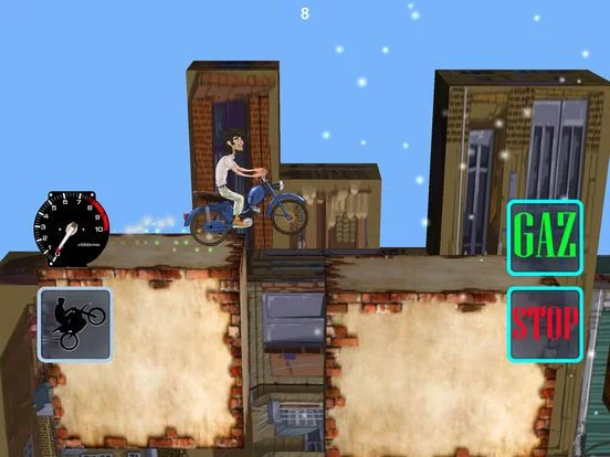 Изображение игры: Wheelie Motorcycle