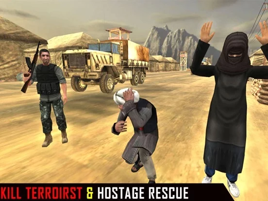 Изображение игры: Modern Commando :Adventure War