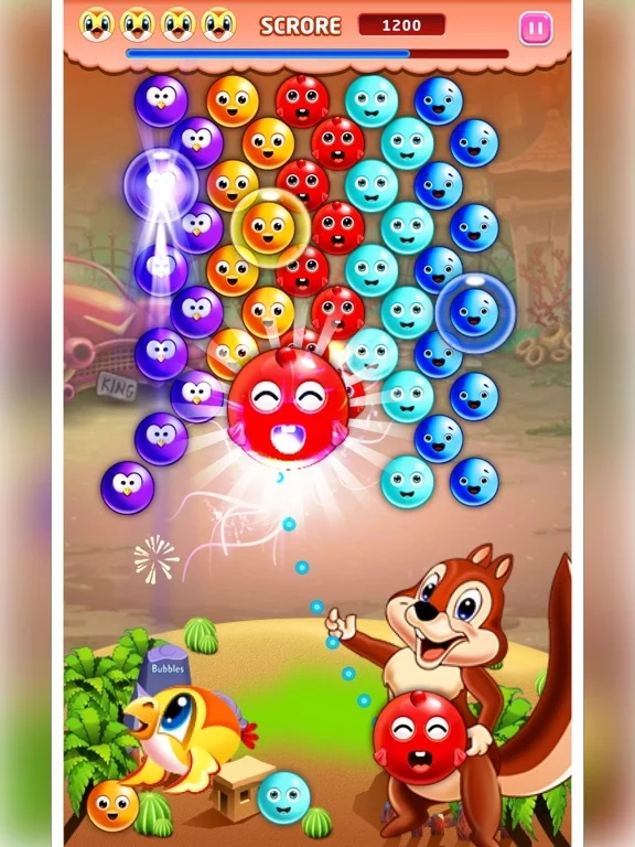 Изображение игры: Bubble Shooter Squirrel POP
