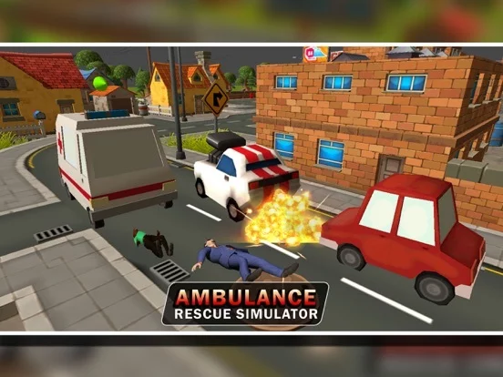 Изображение игры: Ultimate Rescue Ambulance Driving Simulator